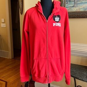 PINK Victoria's Secret UGA Georgia Bulldogs Sequin Hoodie